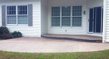 patio done in pavers